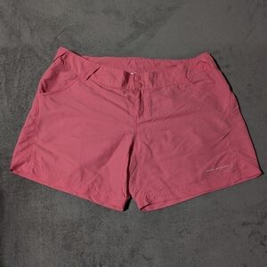 Columbia Women's Pink Cargo Shorts